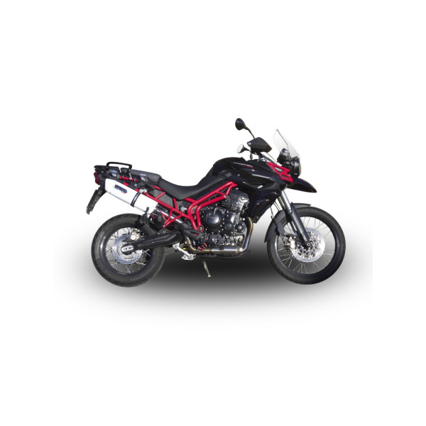 Глушник G.P.R Albus Ceramic Slip-On, Aluminium - Triumph Tiger 800 11-16 e3, Tiger 8 /XC/XRx/XCx/XRt/XCa 11-16 e3