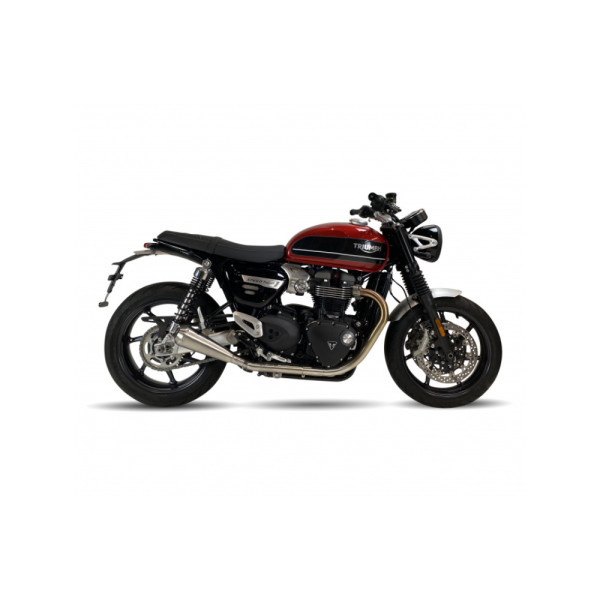 Глушник мотоцикловий IXIL OVC11SS Ironhead Conical Triumph Bonneville Newchurch/ SE (15-16)/ Thruxton 1200/ R (16-20)/ Speed Twin 1200 (19-23) на праву сторону