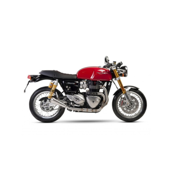 Глушник мотоцикловий IXIL OVC11SS Ironhead Conical Triumph Bonneville Newchurch/ SE (15-16)/ Thruxton 1200/ R (16-20)/ Speed Twin 1200 (19-23) на праву сторону