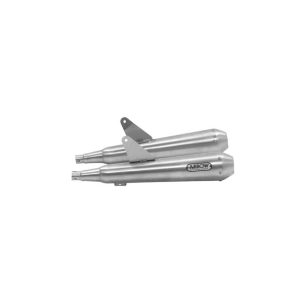 Глушник Arrow - Triumph BONNEVILLE T100 17-20/ BONNEVILLE T120 16-19 правий і лівий Pro-Racing, Ніхром