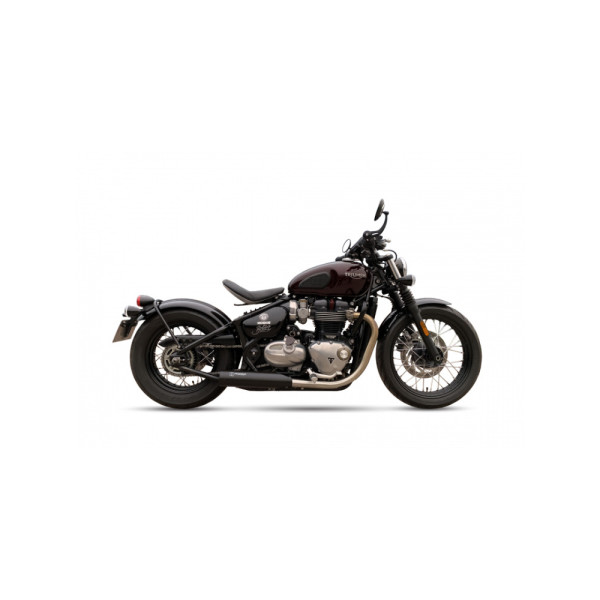 Глушник мотоцикловий IXIL HC1-3SB Ironhead Round Triumph Bobber/ Speedmaster (17-22) на праву сторону