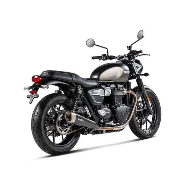 Випускні системи Slip-On Line Титан Akrapović для Triumph Street Twin 16-20