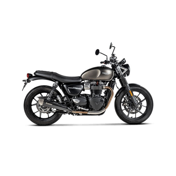 Випускні системи Slip-On Line Титан Akrapović для Triumph Street Twin 16-20
