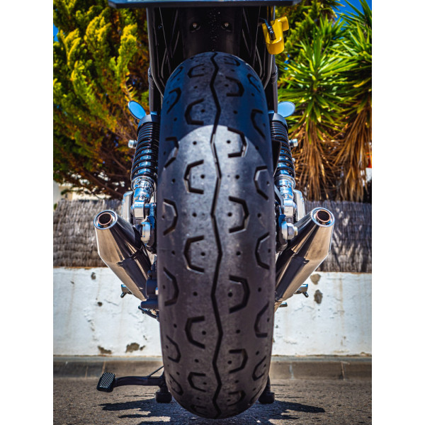 Подвійний глушник G.P.R Vintacone Slip-On, Нержавіюча сталь - Triumph Street Twin 900 15-19 e3