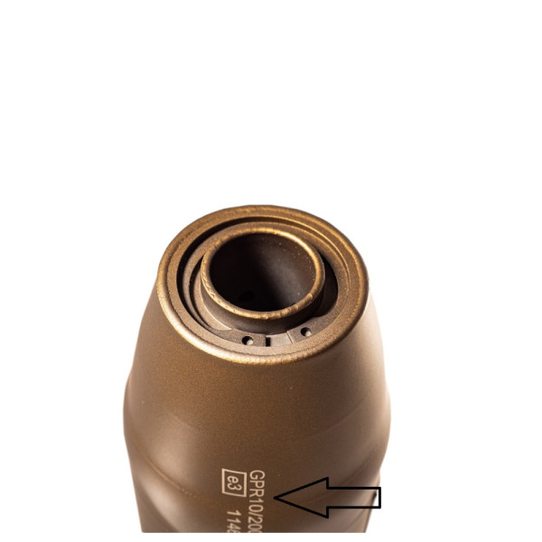 Подвійний глушник G.P.R Deeptone Bronze Cafè Racer Slip-On, Нержавіюча сталь - Triumph Bonneville T120 16-19