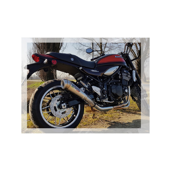 Подвійний глушник G.P.R Deeptone Bronze Cafè Racer Slip-On, Нержавіюча сталь - Triumph Bonneville T120 16-19