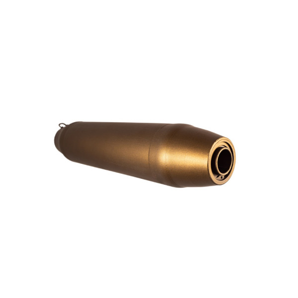 Подвійний глушник G.P.R Deeptone Bronze Cafè Racer Slip-On, Нержавіюча сталь - Triumph Bonneville T120 16-19