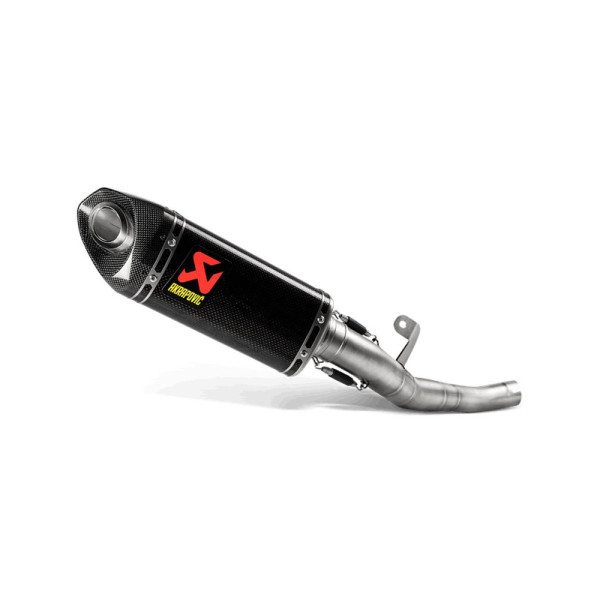 Глушник мотоцикловий Slip-On Line Carbon Akrapović Triumph Street Triple 765 S / R / RS (17-20)