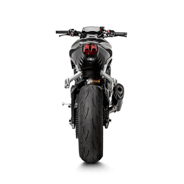 Глушник мотоцикловий Slip-On Line Carbon Akrapović Triumph Street Triple 765 S / R / RS (17-20)