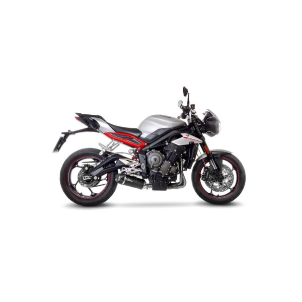 Глушник LeoVince LV One Evo Slip-On, Carbon для Triumph Street Triple 765 S/SA2/R/R LRH/RS 17-21