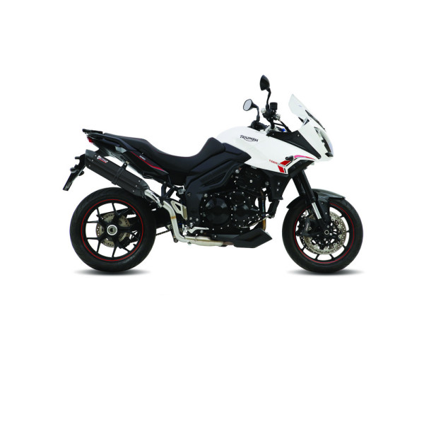 Глушник мотоцикловий Slip-On Line (Suono) MIVV для Triumph Tiger 1050 / Sport (13-16) чорний