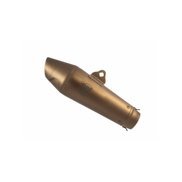 Глушник G.P.R Vintavoge Bronze Cafè Racer Slip-On, Нержавіюча сталь - Triumph Daytona 955I 97-06
