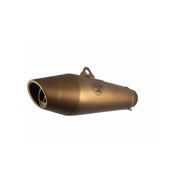 Глушник G.P.R Vintavoge Bronze Cafè Racer Slip-On, Нержавіюча сталь - Triumph Daytona 955I 97-06