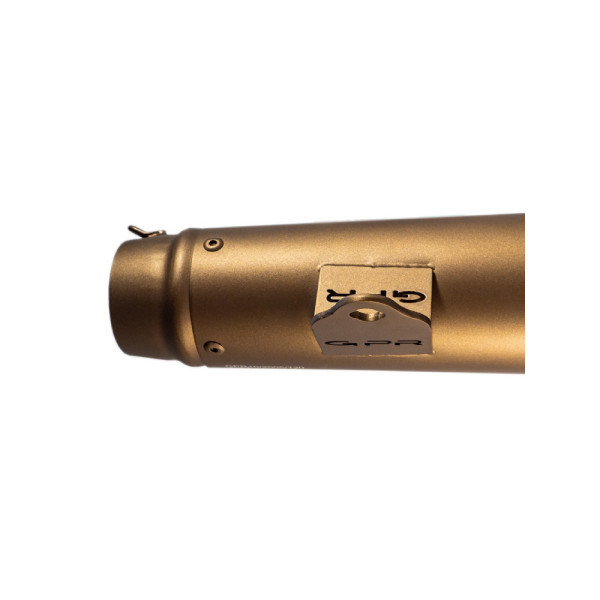 Глушник G.P.R Ultracone Bronze Cafè Racer Slip-On, Нержавіюча сталь - Triumph Daytona 955I 97-06