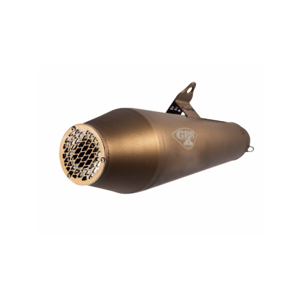 Глушник G.P.R Ultracone Bronze Cafè Racer Slip-On, Нержавіюча сталь - Triumph Daytona 955I 97-06