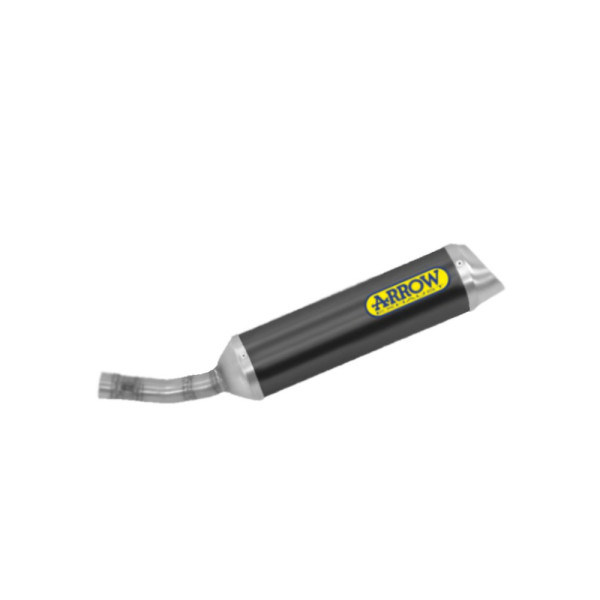 Глушник Arrow Yamaha MT 125 21/20 /Yamaha YZF-R 125 19-21 Thunder, Aluminium Dark + Stainless Steel