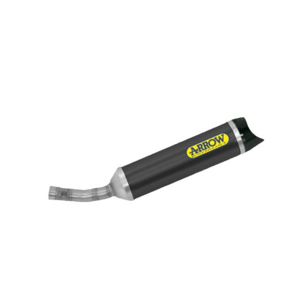 Глушник Arrow - Yamaha MT 125 14-19 Thunder, Aluminium Dark + Carbon