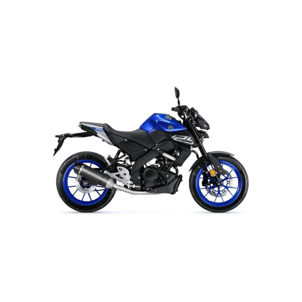 Повний вихлопний колектор LeoVince LV One Evo Нержавіюча сталь для Yamaha MT-125 20, YZF-R 125 19-20