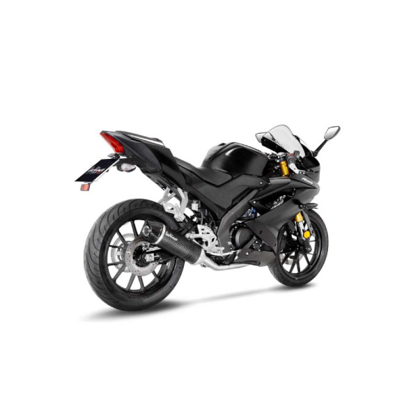 Повний вихлопний колектор LeoVince LV One Evo Нержавіюча сталь для Yamaha MT-125 20, YZF-R 125 19-20