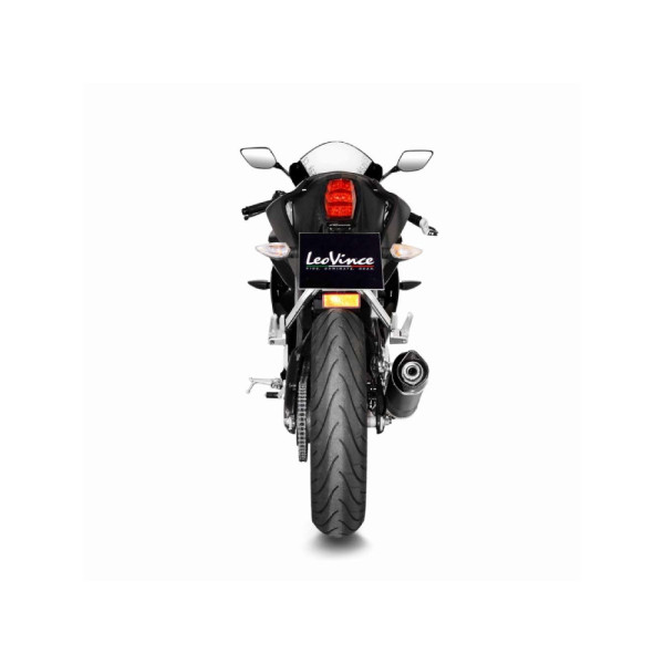 Повний вихлопний тракт LeoVince LV One Evo Нержавіюча сталь для Yamaha MT-125 20, YZF-R 125 19-20
