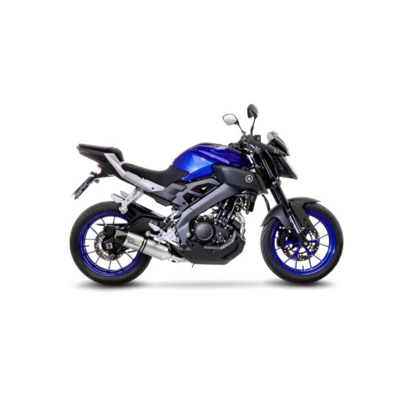 Повний вихлопний комплект LeoVince LV One Evo Нержавіюча сталь для Yamaha MT-125 17-19, YZF-R 125 17-18