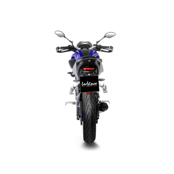 Повний вихлопний комплект LeoVince LV One Evo Нержавіюча сталь для Yamaha MT-125 17-19, YZF-R 125 17-18