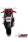 Глушник мотоцикловий Slip-On (SR-1) MIVV для Triumph Speed Triple 1200 RR / RS (21-) титановий