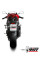 Глушник мотоцикловий Slip-On (SR-1) MIVV для Triumph Speed Triple 1200 RR / RS (21-) чорний