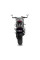 Подвійний глушник мотоцикла LeoVince LV-10 Slip-On, чорна нержавіюча сталь для Triumph Speed Triple 1200 RR/RS 21-