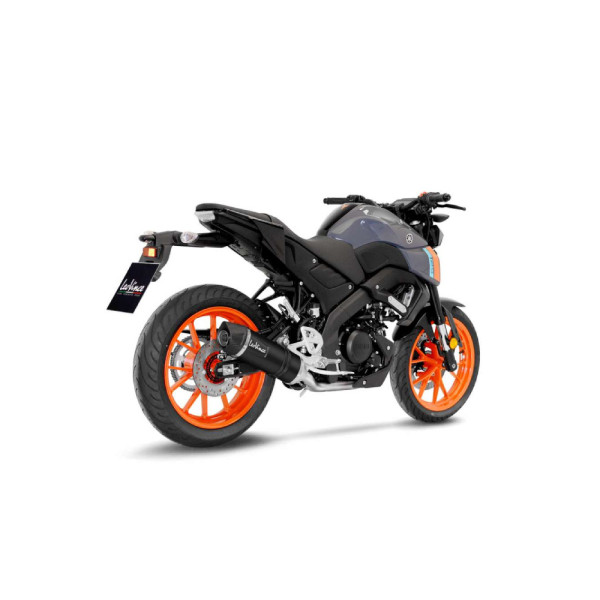 Повний вихлопний система LeoVince LV One Evo Black Edition Нержавіюча сталь для Yamaha MT-125 / YZF-R 125 / XSR 125 21-