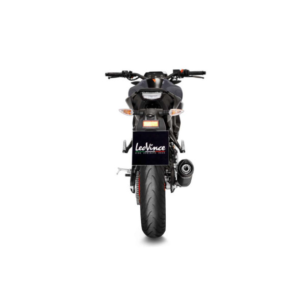Повний вихлопний система LeoVince LV One Evo Black Edition Нержавіюча сталь для Yamaha MT-125 / YZF-R 125 / XSR 125 21-