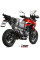 Глушник мотоцикловий Slip-On Line (Speed Edge) MIVV для Triumph Tiger 900 / GT / Pro / Rally (21-) срібний