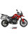 Глушник мотоцикловий Slip-On Line (Speed Edge) MIVV для Triumph Tiger 900 / GT / Pro / Rally (21-) срібний