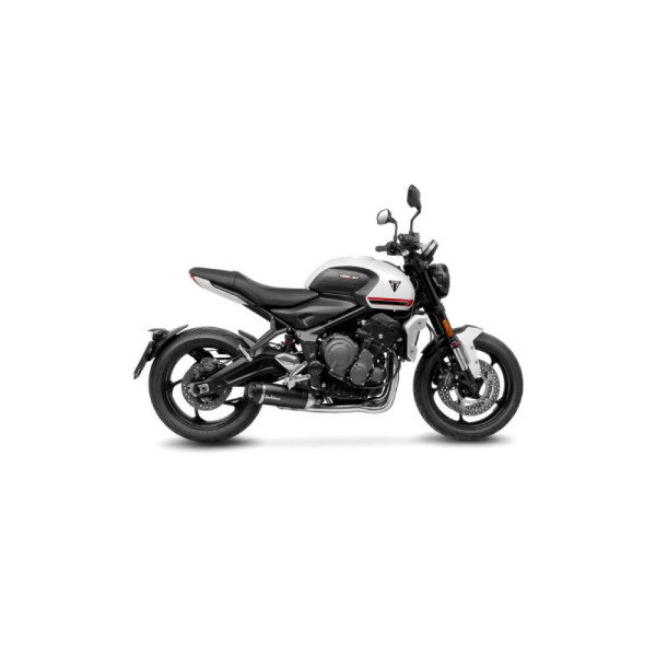 Повний вихлопний системи LeoVince LV ONE EVO CARBON з каталізатором Carbon для Triumph Trident 660 21- / Tiger Sport 660 22-