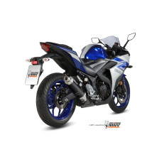 Вихлопна система Slip-On (GP) MIVV для Yamaha YZF 250 R25 / YZF-R3 (15-) carbon
