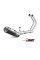 Повний вихлопний комплект (MK3) MIVV для Yamaha YZF-R25 (15-) / YZF-R3 (15-) / MT-03 (16-) carbon