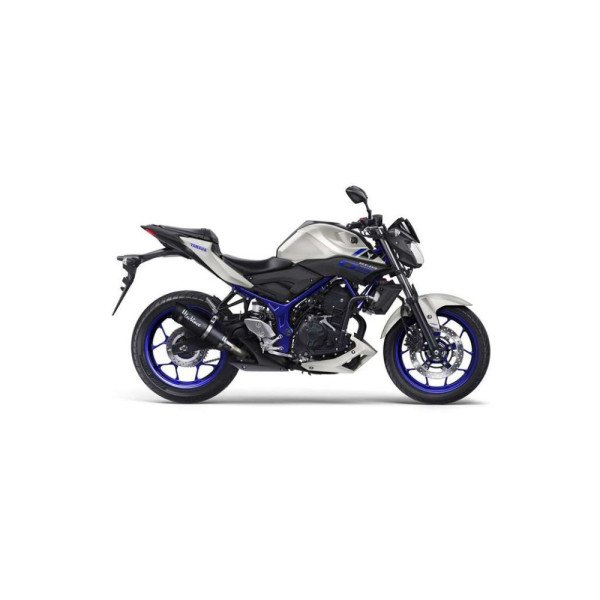Повний вихлопний комплект LeoVince GP Corsa Evo Carbon для Yamaha YZF-R3 15-20, YZF-R25 14-20, MT-25 15-20, MT-03 16-21