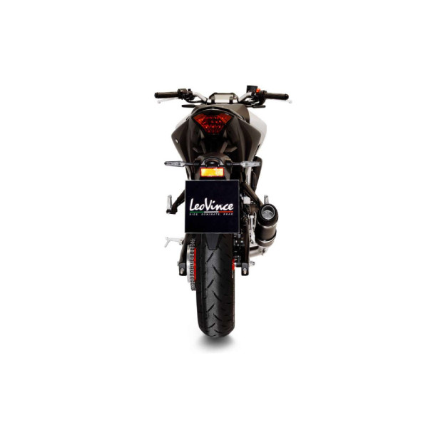 Повний вихлопний комплект LeoVince GP Corsa Evo Carbon для Yamaha YZF-R3 15-20, YZF-R25 14-20, MT-25 15-20, MT-03 16-21