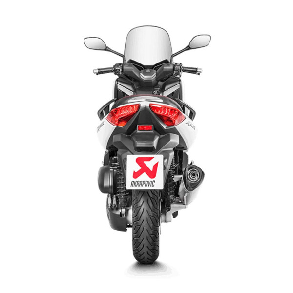 Глушник мотоцикловий Slip-On Line Нержавіюча сталь + Вуглецеве волокно Akrapović Yamaha X-MAX 125 (17-20)