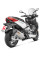 Глушник мотоцикловий Slip-On Line Нержавіюча сталь + Вуглецеве волокно Akrapović Yamaha X-MAX 125 (17-20)