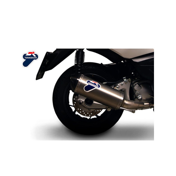 Глушник Termignoni Slip-On з нержавіючої сталі для Yamaha X-Max 250 (09-20)