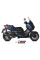 Вихлопна система Slip-On (Mover) MIVV для Yamaha X-Max 400 (17-20) чорна
