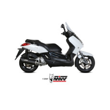 Вихлопна система Slip-On (Mover) MIVV для Yamaha X-Max 250 (06-16) чорна