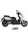 Вихлопна система Slip-On (Mover) MIVV для Yamaha X-Max 250 (06-16) чорна