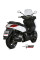 Вихлопна система Slip-On (Mover) MIVV для Yamaha X-Max 250 (06-16) чорна
