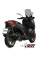Глушник мотоцикловий Slip-On (Mover) MIVV для Yamaha X-Max 125 (21-22) чорний