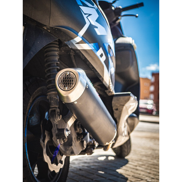Повний вихлопний систем G.P.R Evo4 Road Нержавіюча сталь - Yamaha Yp 400 Majesty 07-08