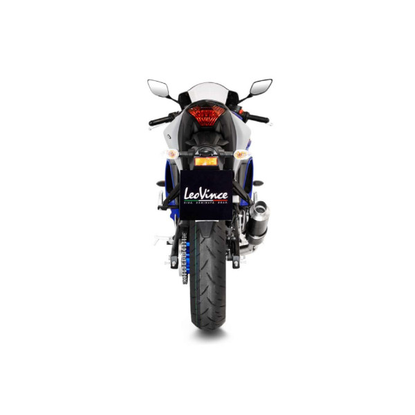 Повний вихлопний системи LeoVince GP Corsa Carbon для Yamaha YZF-R3 15-20, MT-03 16-20, MT-25 15-18, YZF-R25 14-18