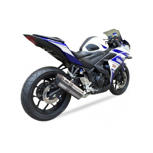 Повний вихлопний комплект IXIL SOVE Hexoval Xtrem Evolution Yamaha MT-03/ YZF R3/ YZF R25 (15-21)