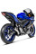 Глушник мотоцикловий Akrapovič Slip-On Line Yamaha MT-03 (16-21)/ YZF-R25 (14-21)/ YZF-R3 (15-21) нержавіюча сталь